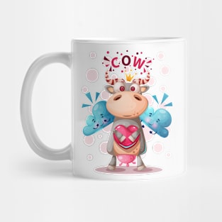 Cartoon Cow Mug